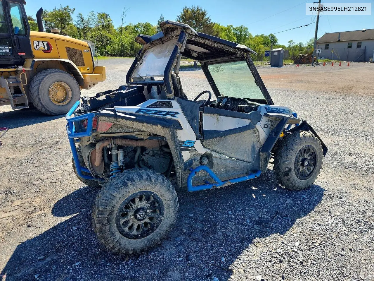 2020 Polaris Rzr 1000 Utility Vehicle VIN: 3NSASE995LH212821 Lot: 53025236