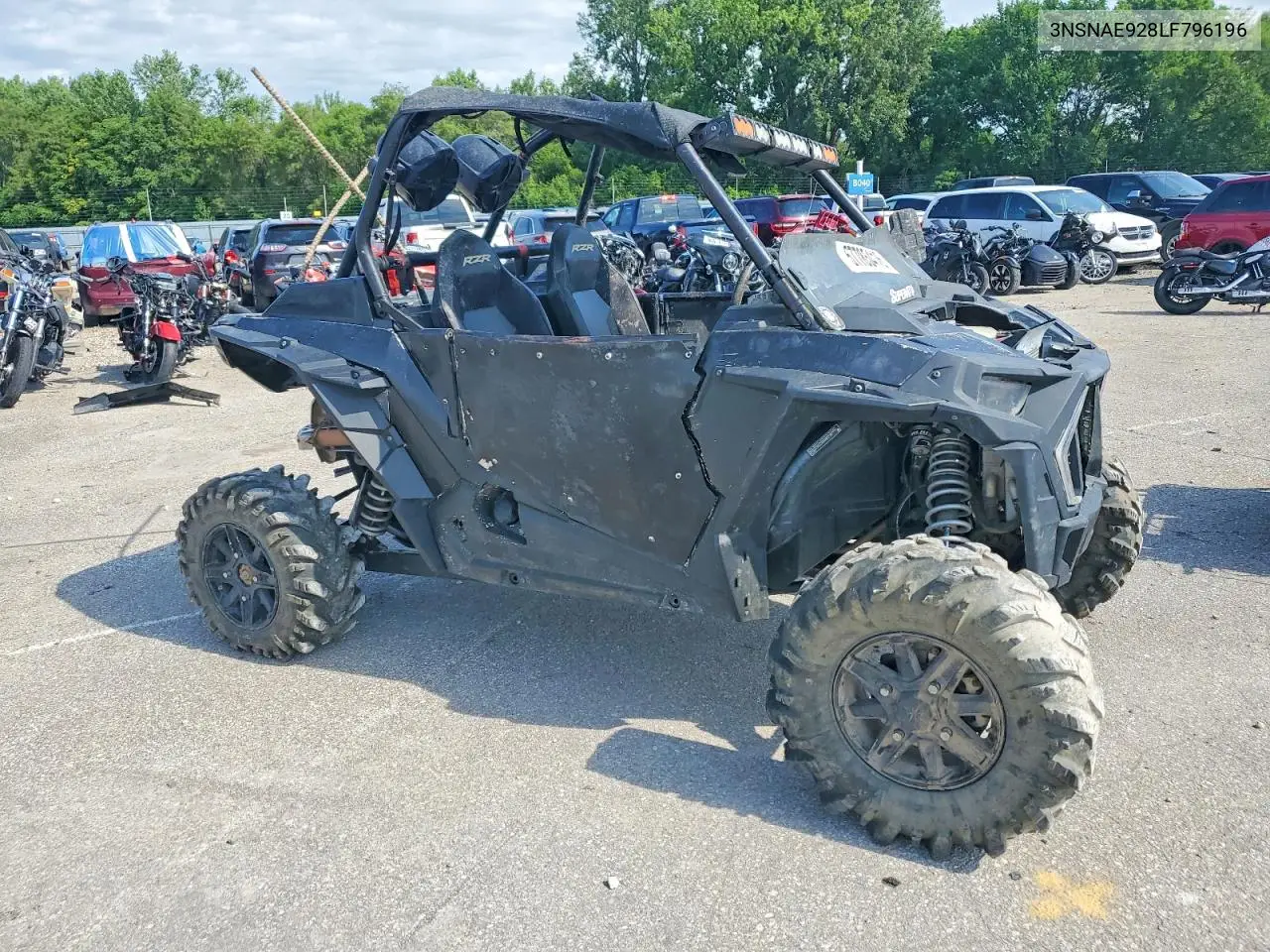 2020 Polaris Rzr Utility Vehicle VIN: 3NSNAE928LF796196 Lot: 57785416