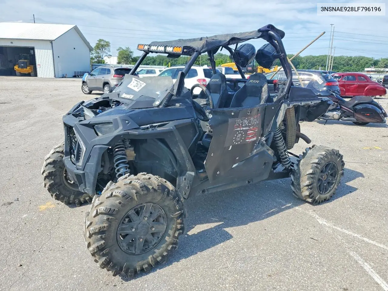 2020 Polaris Rzr Utility Vehicle VIN: 3NSNAE928LF796196 Lot: 57785416