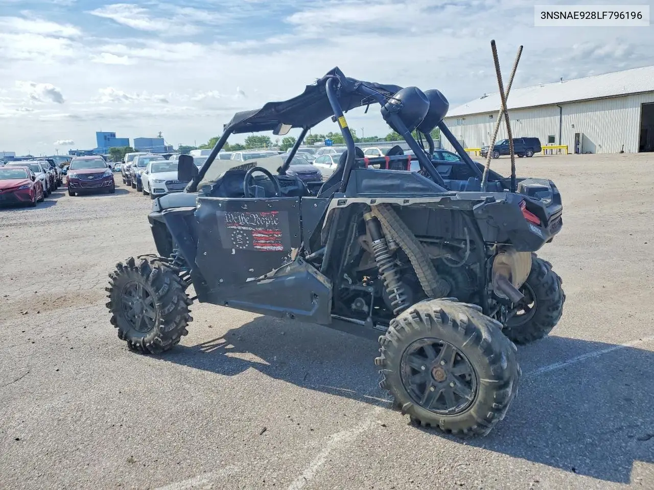 2020 Polaris Rzr Utility Vehicle VIN: 3NSNAE928LF796196 Lot: 57785416