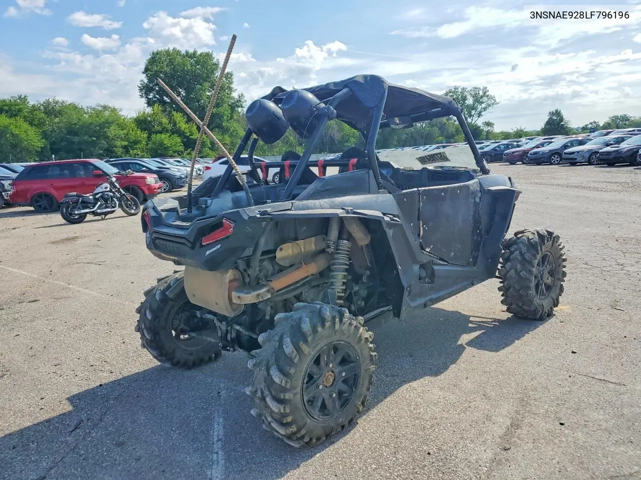2020 Polaris Rzr Utility Vehicle VIN: 3NSNAE928LF796196 Lot: 57785416