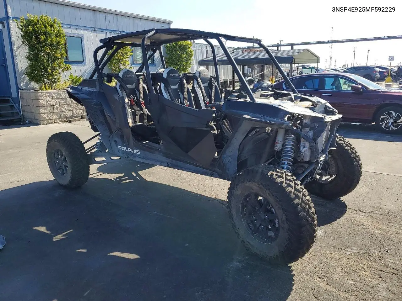 2021 Polaris Rzr Utility Vehicle VIN: 3NSP4E925MF592229 Lot: 52409276