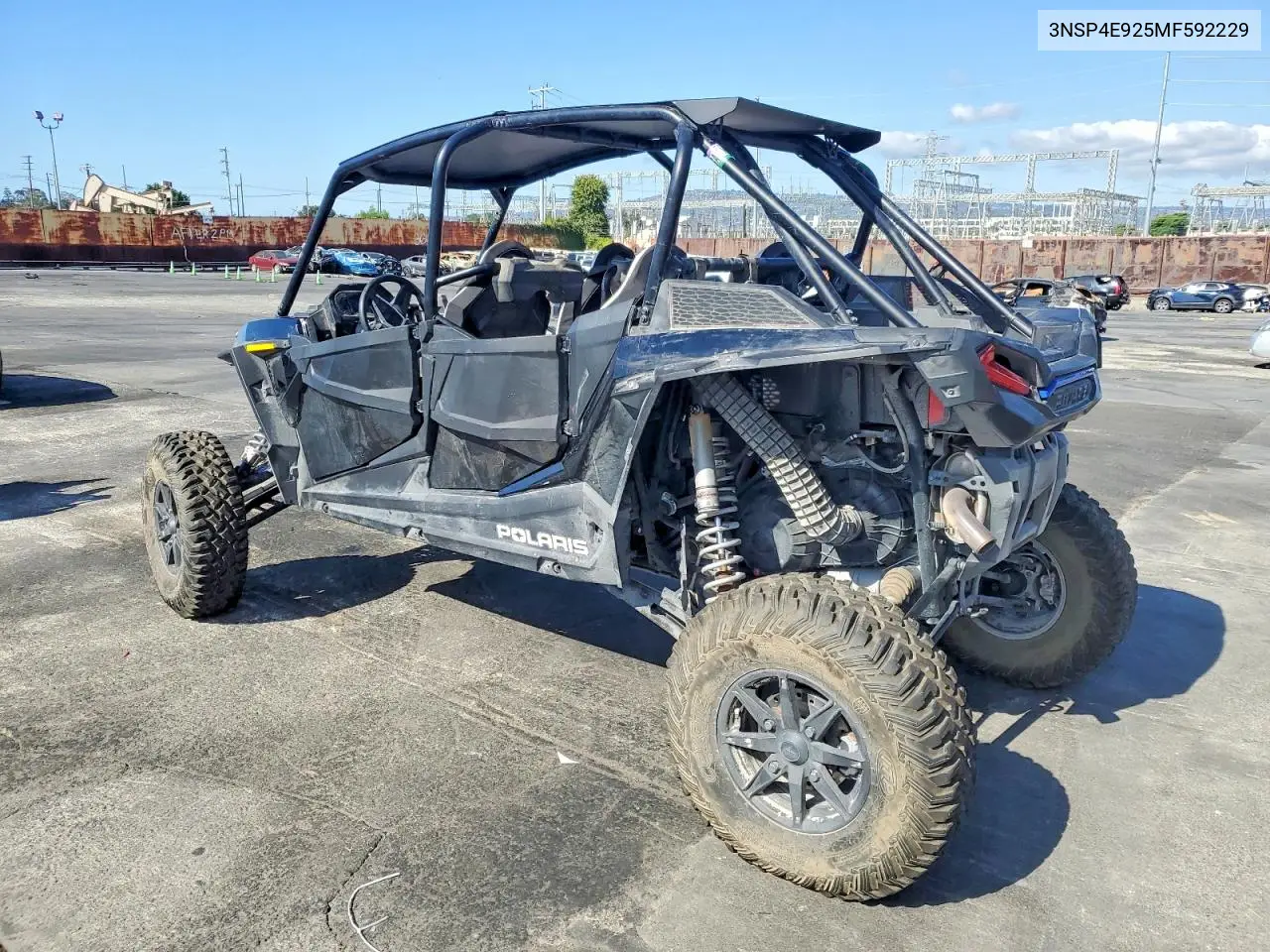 2021 Polaris Rzr Utility Vehicle VIN: 3NSP4E925MF592229 Lot: 52409276