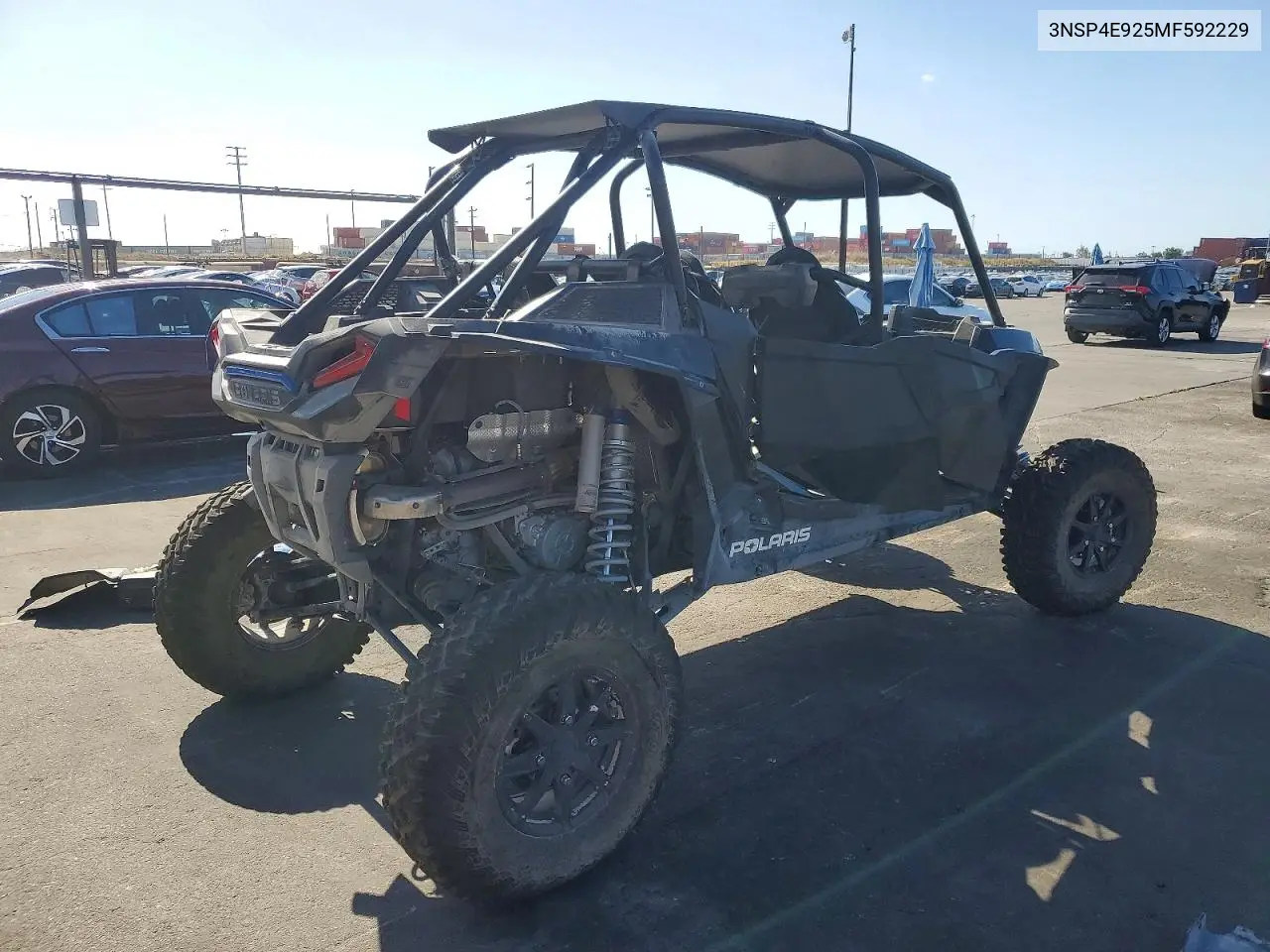 2021 Polaris Rzr Utility Vehicle VIN: 3NSP4E925MF592229 Lot: 52409276