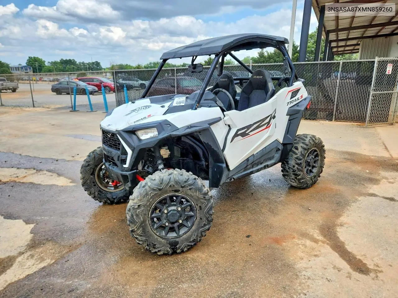 2021 Polaris Rzr Utility Vehicle VIN: 3NSASA87XMN859260 Lot: 54073906