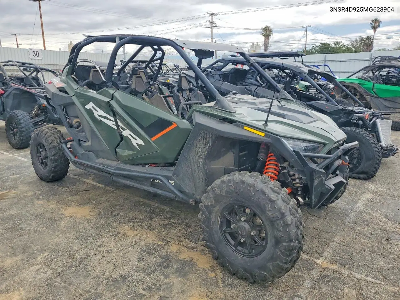 2021 Polaris Rzr Pro Xp Utility Vehicle VIN: 3NSR4D925MG628904 Lot: 55425606