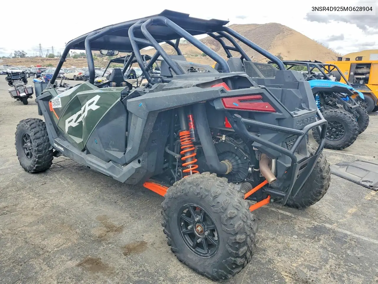 2021 Polaris Rzr Pro Xp Utility Vehicle VIN: 3NSR4D925MG628904 Lot: 55425606