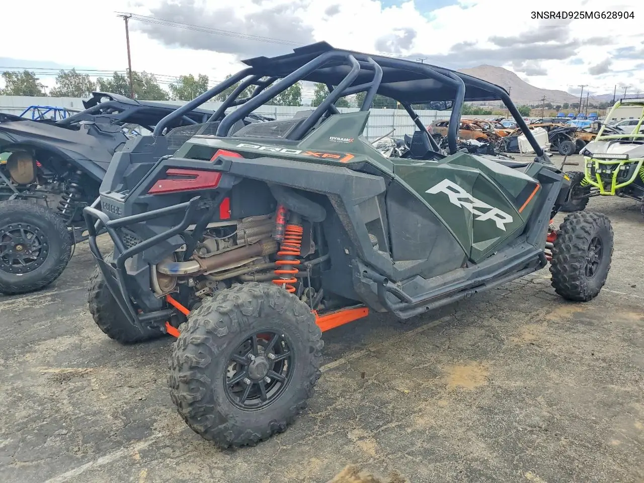 2021 Polaris Rzr Pro Xp Utility Vehicle VIN: 3NSR4D925MG628904 Lot: 55425606