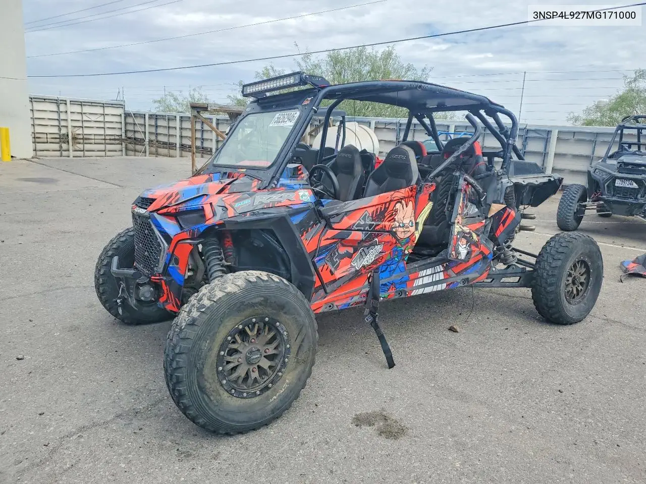 2021 Polaris Rzr Turbo Turbo S 4 VIN: 3NSP4L927MG171000 Lot: 56262946