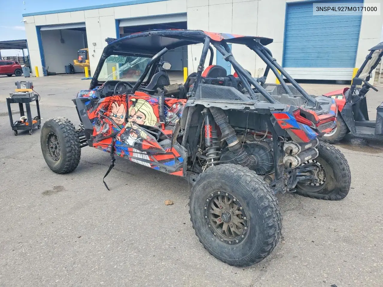 2021 Polaris Rzr Turbo Turbo S 4 VIN: 3NSP4L927MG171000 Lot: 56262946