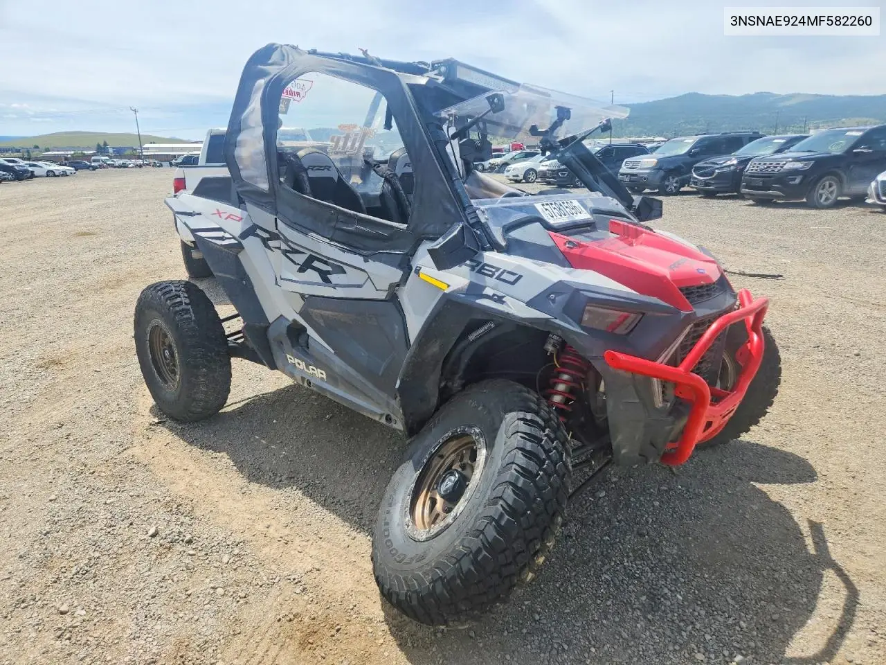 2021 Polaris Rzr Xp Turbo Utility Vehicle VIN: 3NSNAE924MF582260 Lot: 57581596