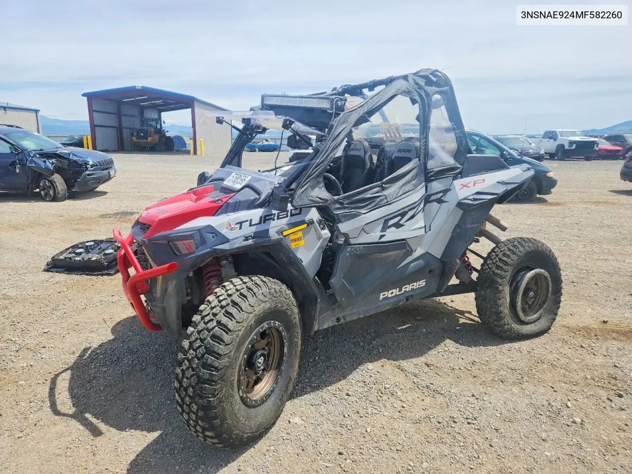 2021 Polaris Rzr Xp Turbo Utility Vehicle VIN: 3NSNAE924MF582260 Lot: 57581596