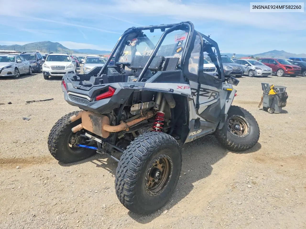 2021 Polaris Rzr Xp Turbo Utility Vehicle VIN: 3NSNAE924MF582260 Lot: 57581596
