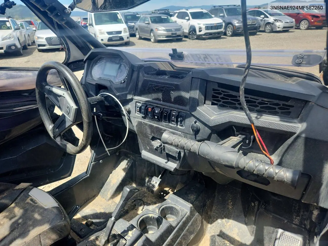 2021 Polaris Rzr Xp Turbo Utility Vehicle VIN: 3NSNAE924MF582260 Lot: 57581596