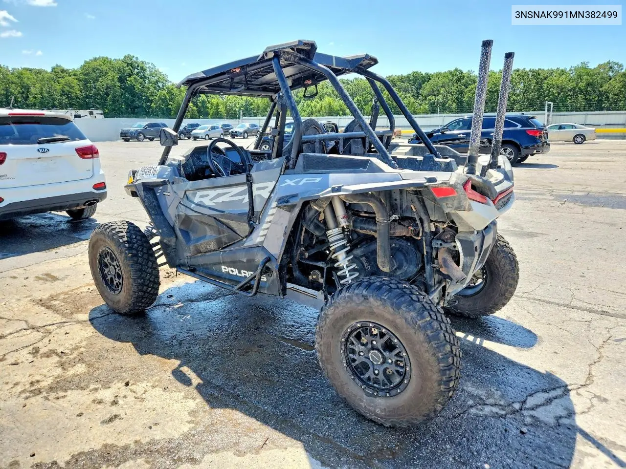 2021 Polaris Rzr Utility Vehicle VIN: 3NSNAK991MN382499 Lot: 59849816