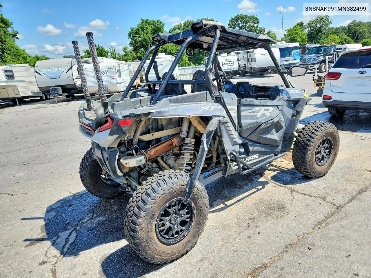 2021 Polaris Rzr Utility Vehicle VIN: 3NSNAK991MN382499 Lot: 59849816