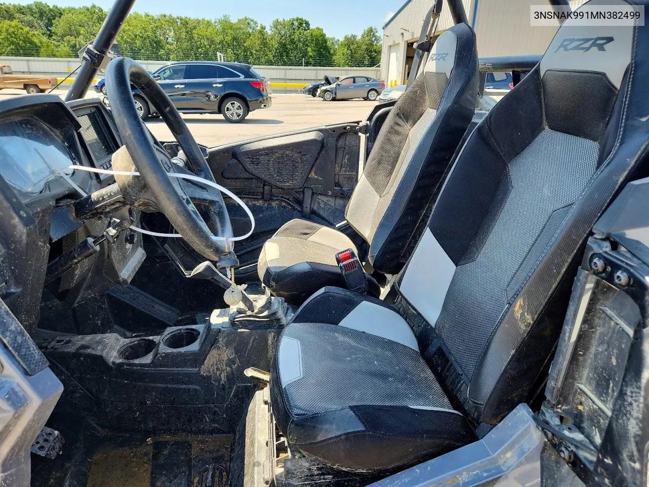2021 Polaris Rzr Utility Vehicle VIN: 3NSNAK991MN382499 Lot: 59849816