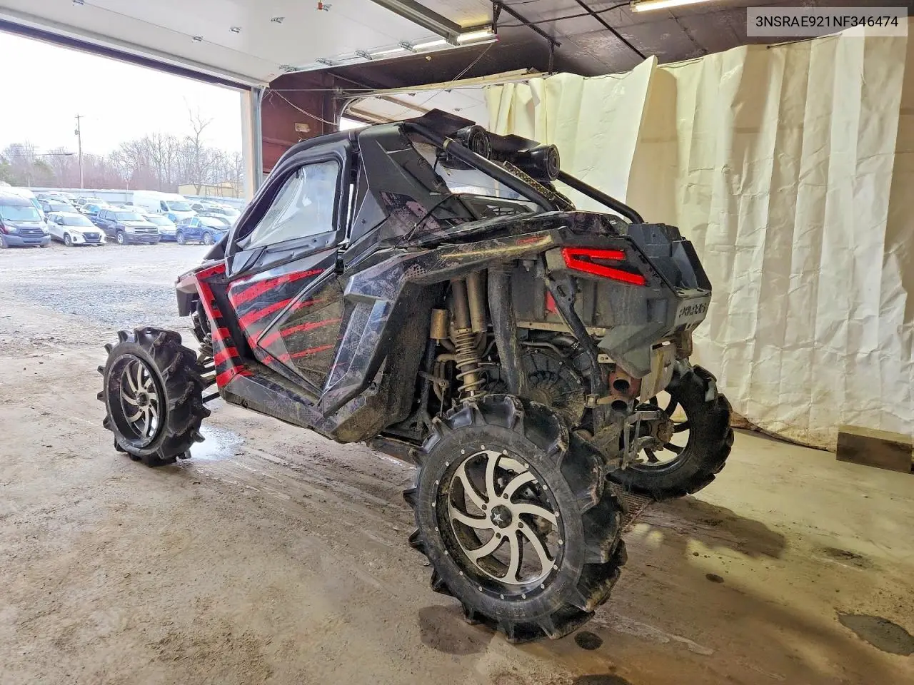 2022 Polaris Rzr Utility Vehicle VIN: 3NSRAE921NF346474 Lot: 48052396