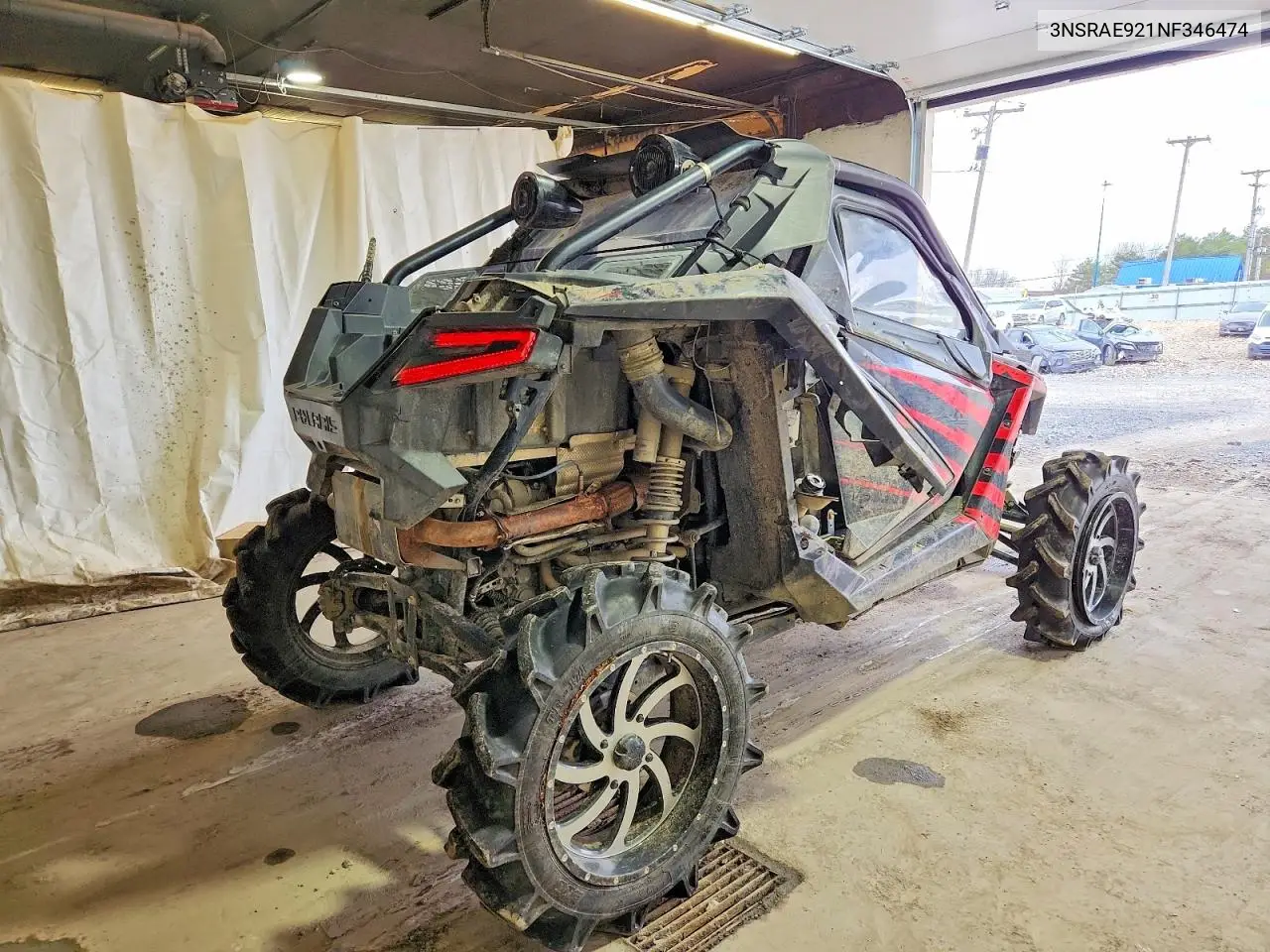 2022 Polaris Rzr Utility Vehicle VIN: 3NSRAE921NF346474 Lot: 48052396