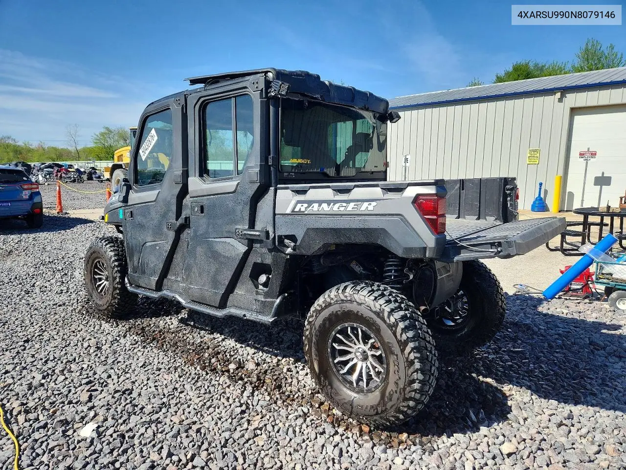 2022 Polaris Ranger Utility Vehicle VIN: 4XARSU990N8079146 Lot: 50432876