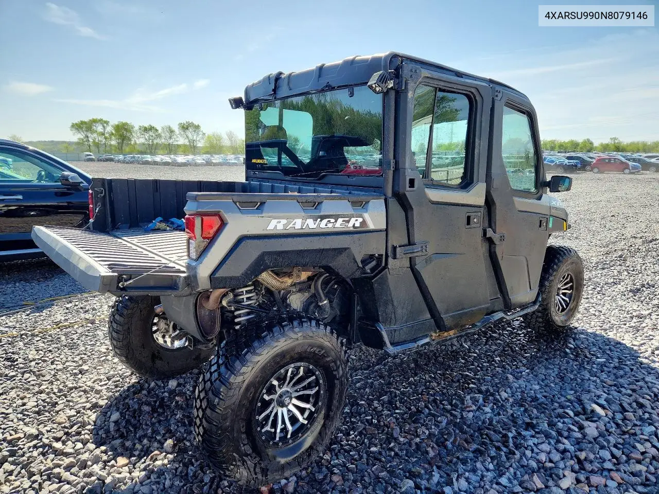 2022 Polaris Ranger Utility Vehicle VIN: 4XARSU990N8079146 Lot: 50432876