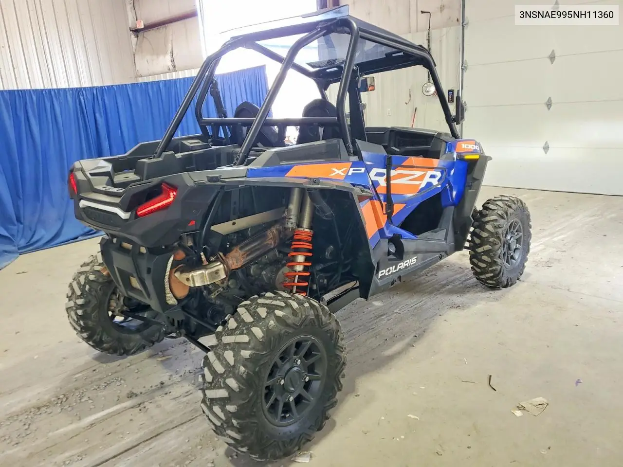2022 Polaris Rzr Xp 1000 Utility Vehicle VIN: 3NSNAE995NH11360 Lot: 51451846
