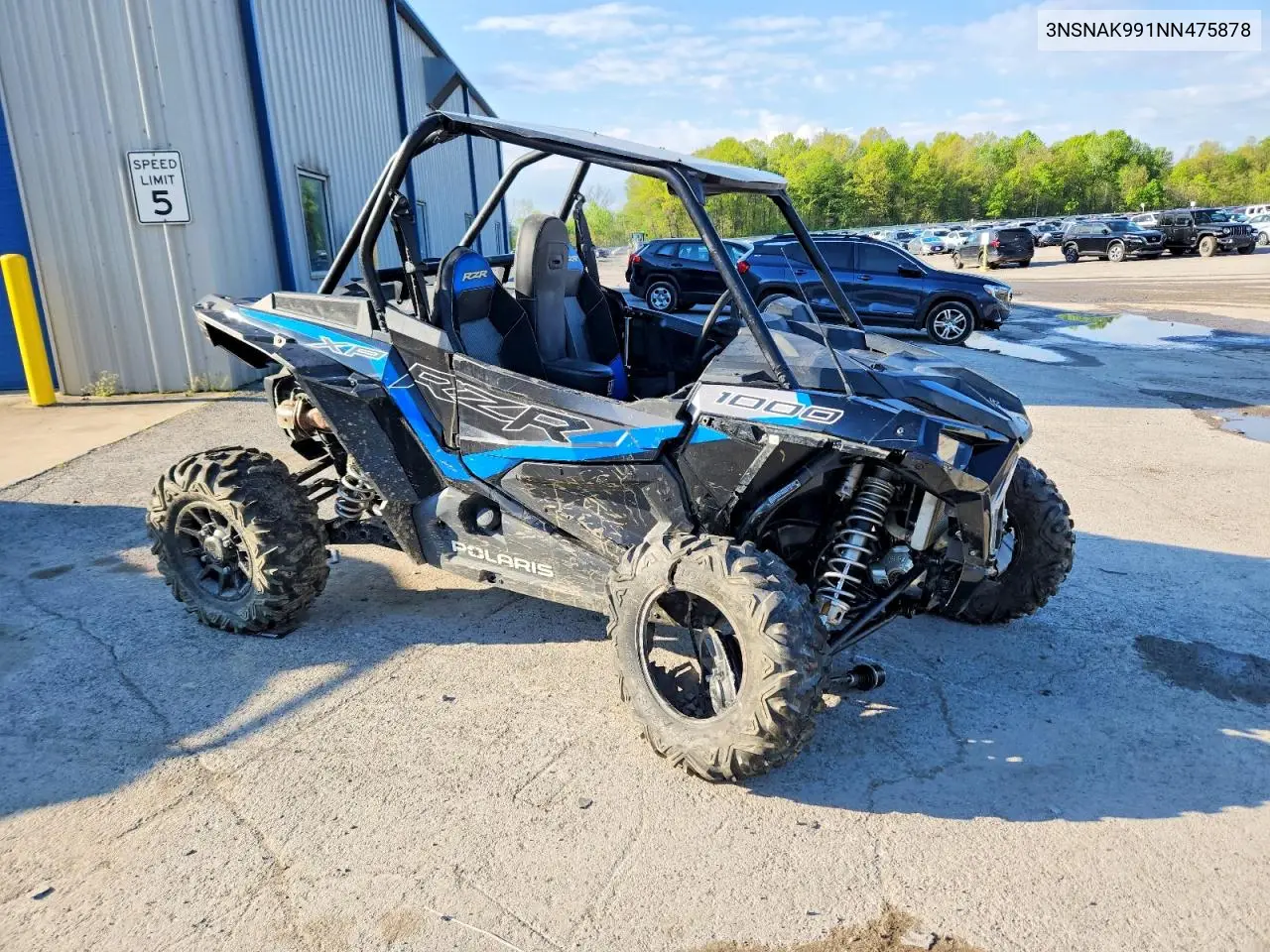 2022 Polaris Rzr 1000 Xp Utility Vehicle VIN: 3NSNAK991NN475878 Lot: 52891946
