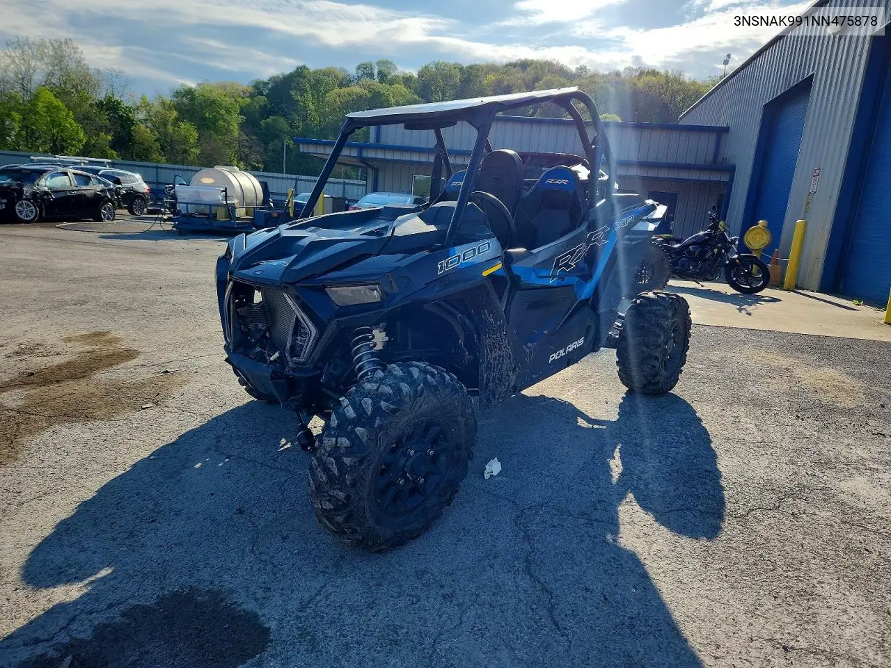 2022 Polaris Rzr 1000 Xp Utility Vehicle VIN: 3NSNAK991NN475878 Lot: 52891946