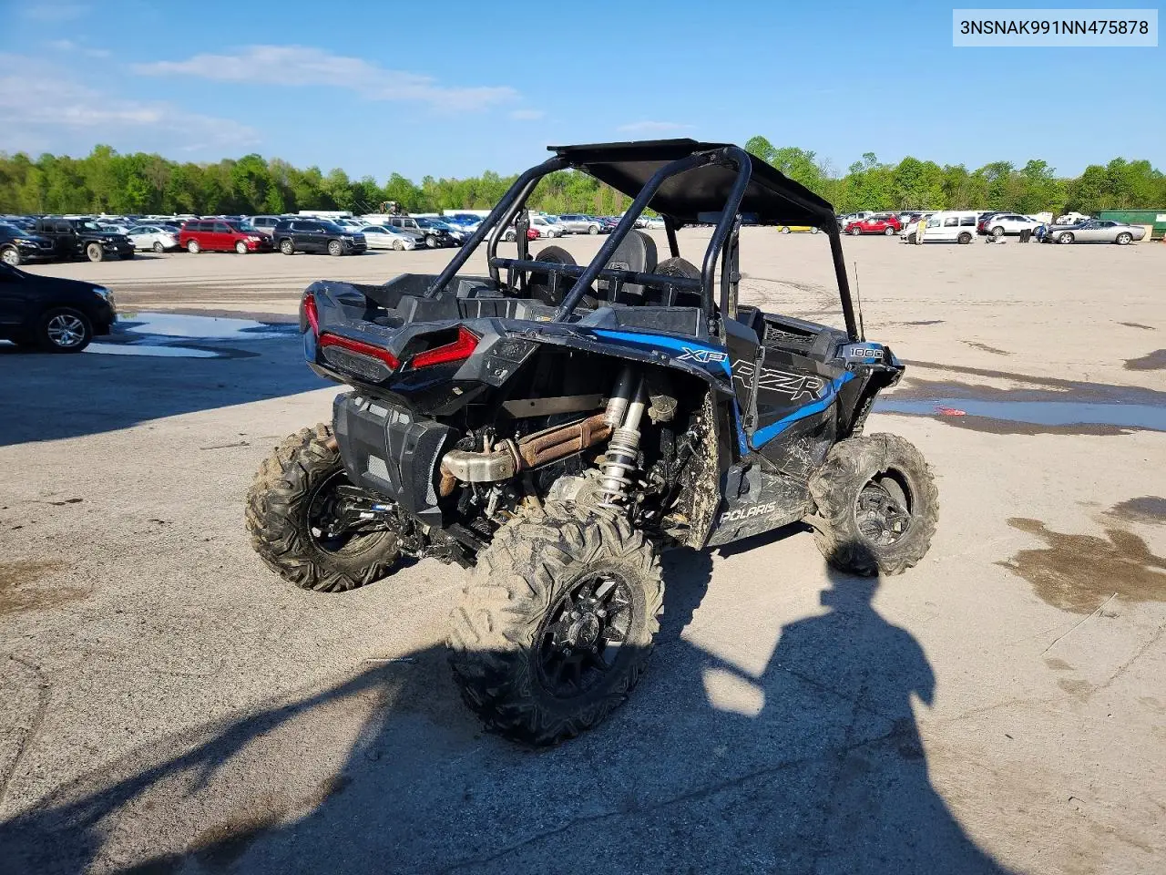 2022 Polaris Rzr 1000 Xp Utility Vehicle VIN: 3NSNAK991NN475878 Lot: 52891946