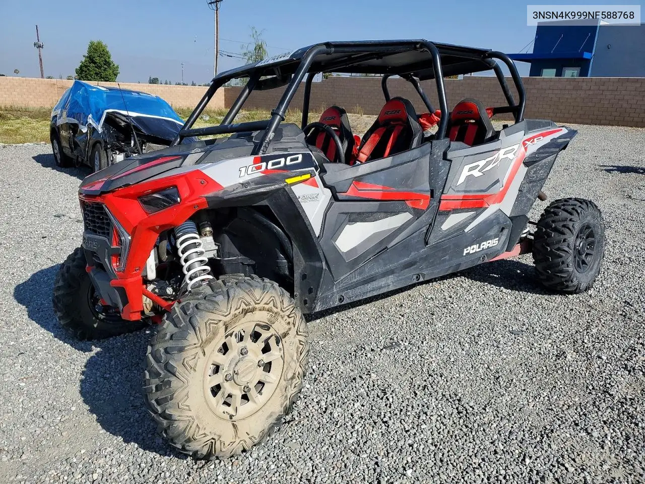 2022 Polaris Rzr 1000 Xp Utility Vehicle VIN: 3NSN4K999NF588768 Lot: 53245386