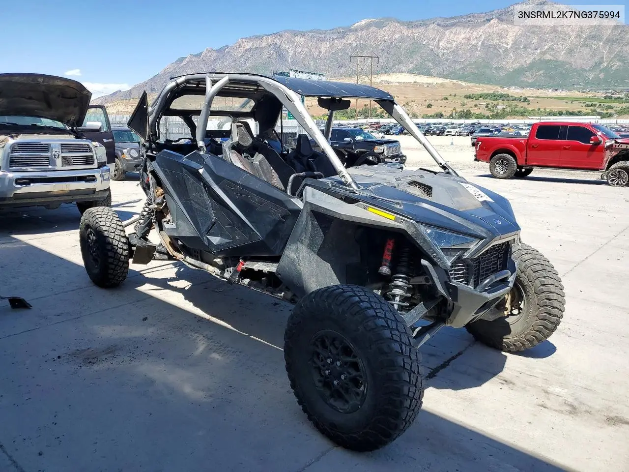 2022 Polaris Rzr Pro R 4 Ultimate Launch Editio VIN: 3NSRML2K7NG375994 Lot: 56144566