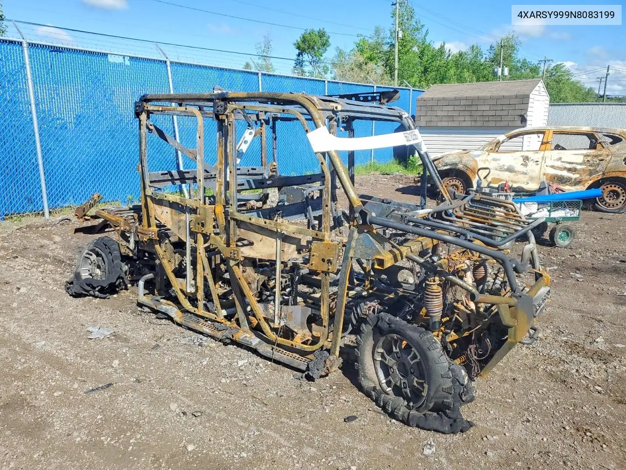 2022 Polaris Ranger Crew Xp 1000 Northstar Ultimat VIN: 4XARSY999N8083199 Lot: 56218356