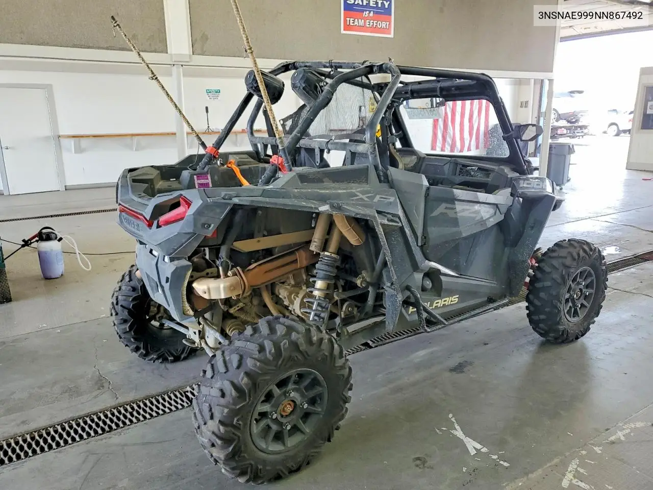 2022 Polaris Rzr Xp 1000 Utility Vehicle VIN: 3NSNAE999NN867492 Lot: 56715406