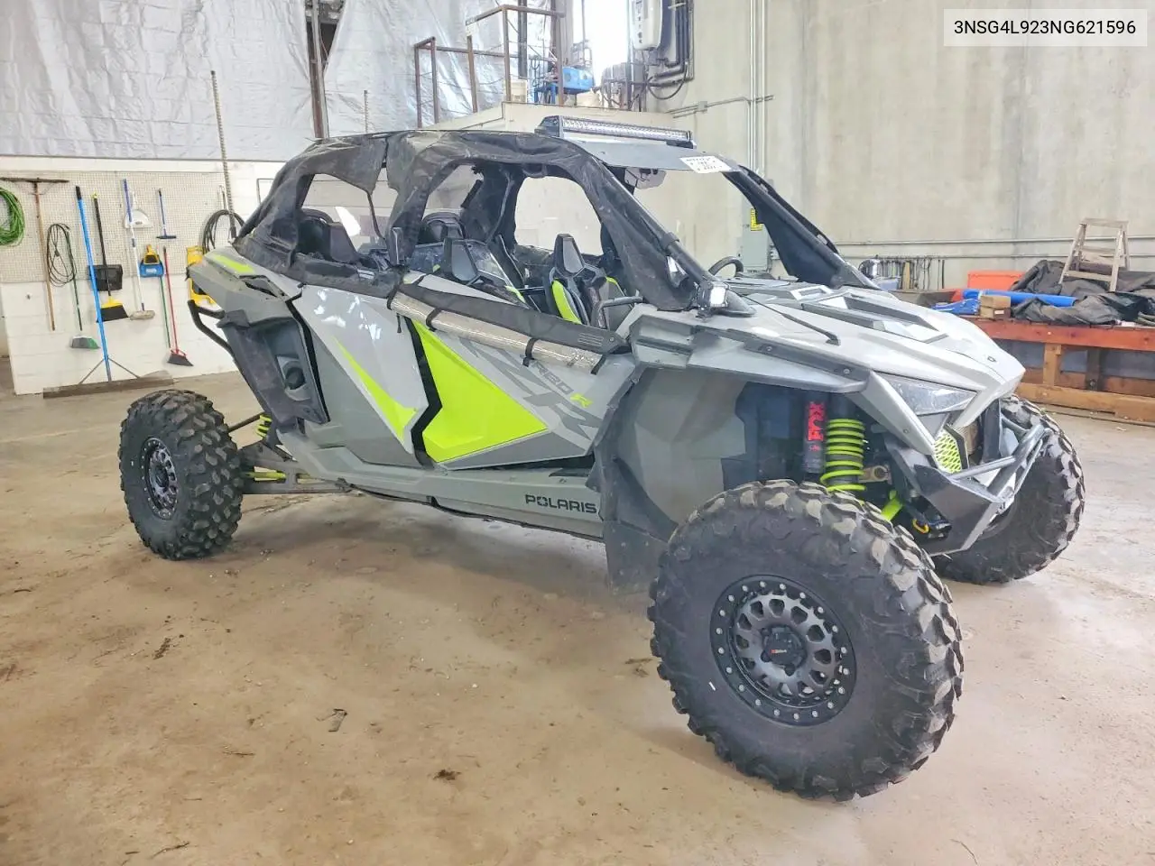 2022 Pols Rzr Turbo R 4 Utility Vehicle VIN: 3NSG4L923NG621596 Lot: 57368016