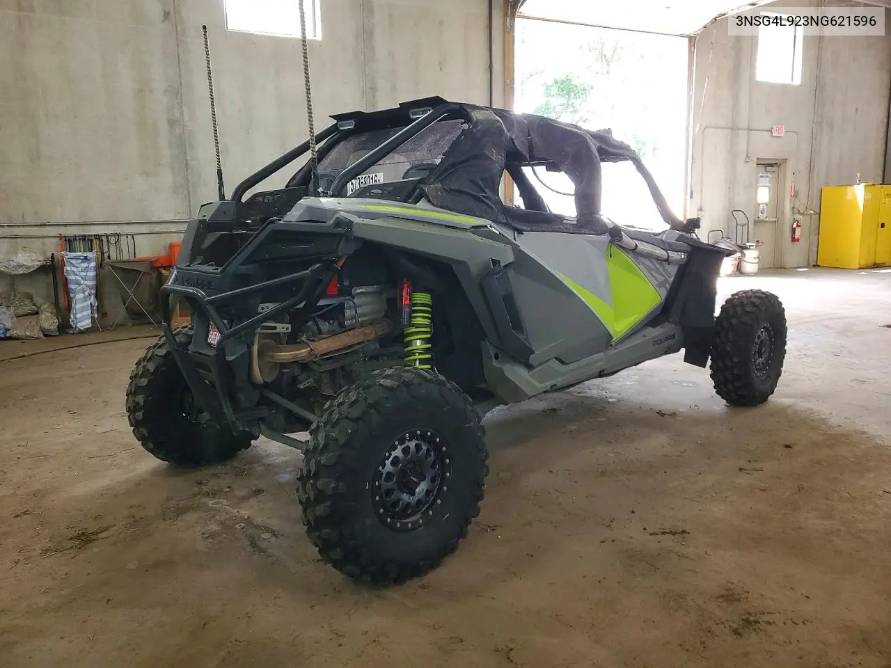 2022 Pols Rzr Turbo R 4 Utility Vehicle VIN: 3NSG4L923NG621596 Lot: 57368016