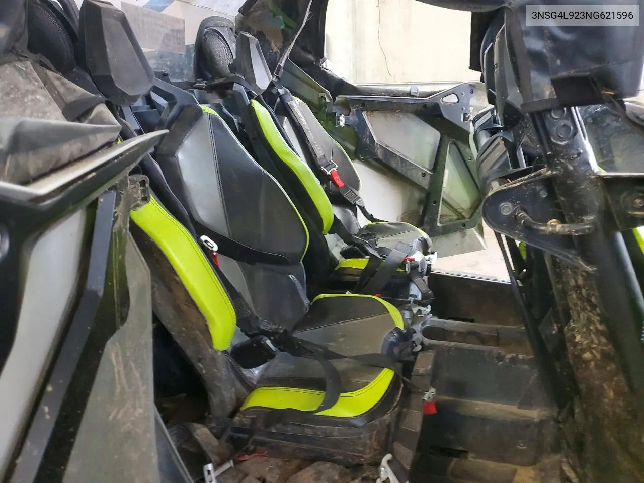 2022 Pols Rzr Turbo R 4 Utility Vehicle VIN: 3NSG4L923NG621596 Lot: 57368016