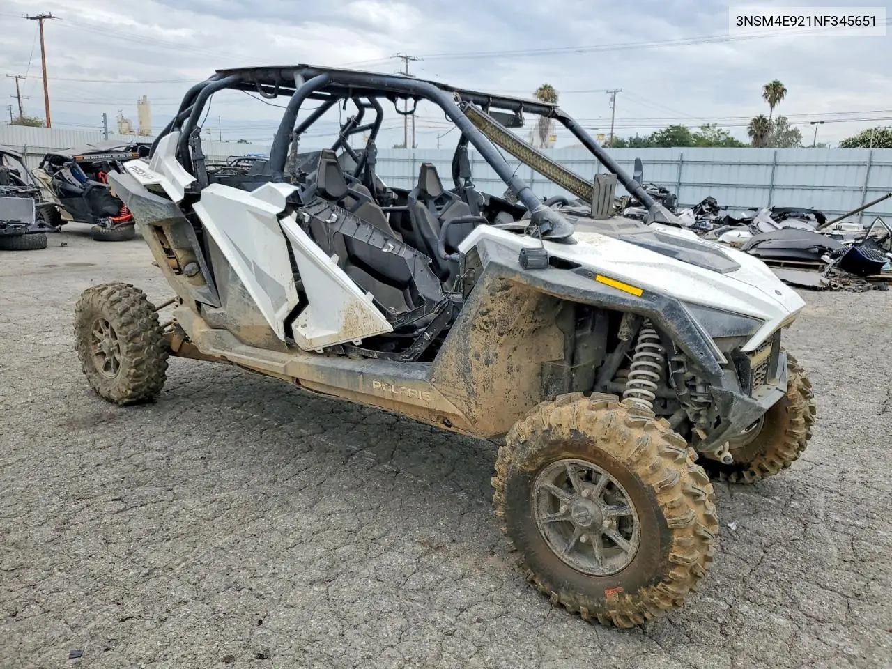 2022 Polaris Rzr Pro Xp Utility Vehicle VIN: 3NSM4E921NF345651 Lot: 60871936