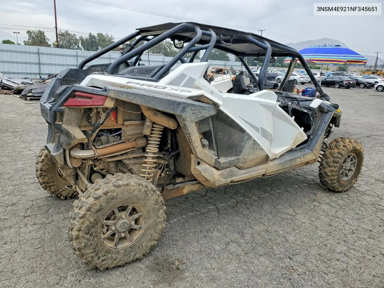 2022 Polaris Rzr Pro Xp Utility Vehicle VIN: 3NSM4E921NF345651 Lot: 60871936