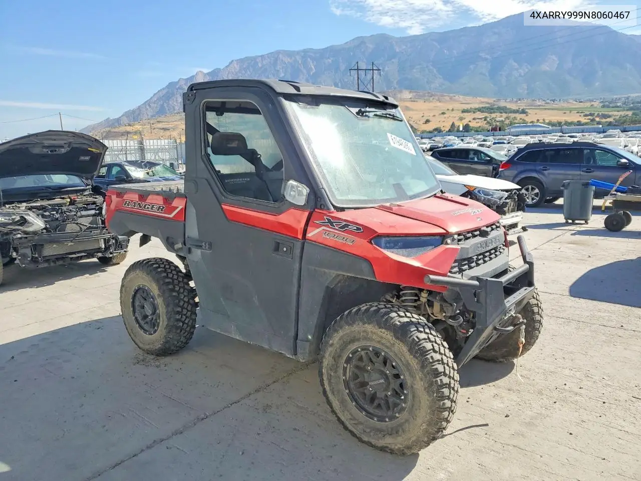 2022 Polaris Ranger Utility Vehicle VIN: 4XARRY999N8060467 Lot: 61946286