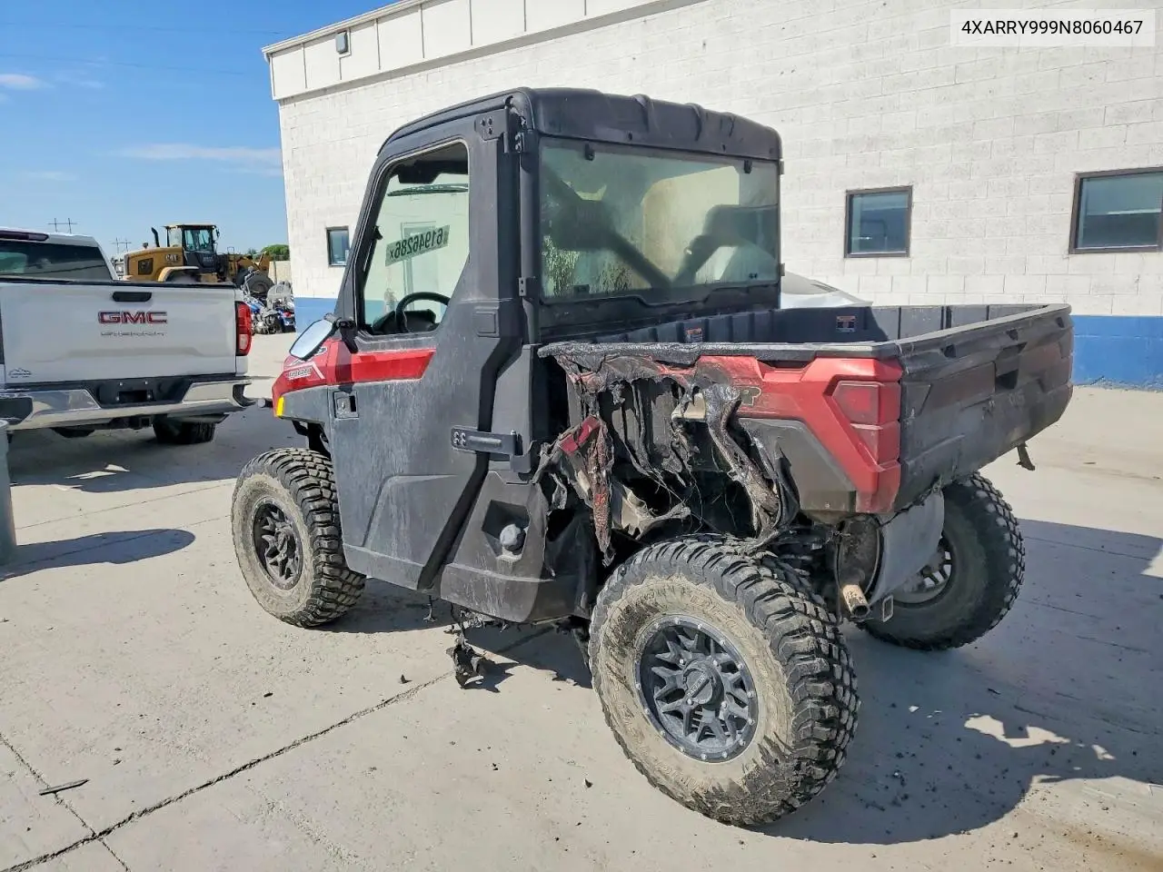 2022 Polaris Ranger Utility Vehicle VIN: 4XARRY999N8060467 Lot: 61946286