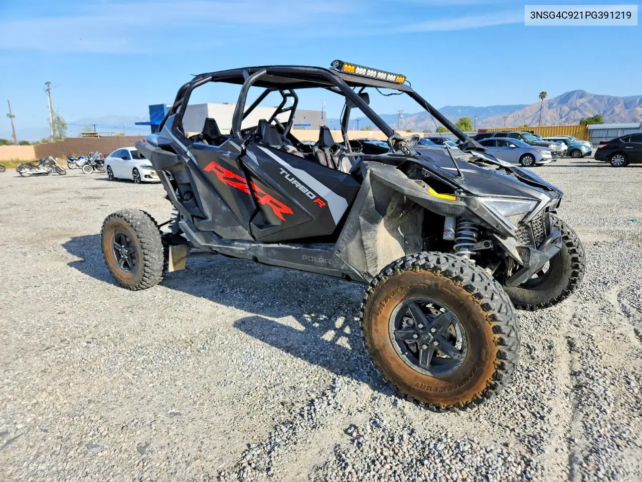 2023 Polaris Rzr Turbo R Utility Vehicle VIN: 3NSG4C921PG391219 Lot: 51368716
