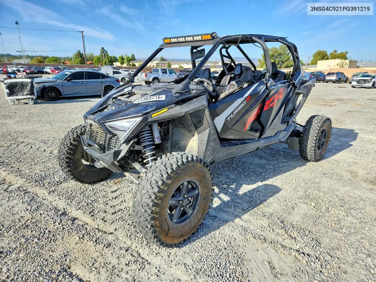 2023 Polaris Rzr Turbo R Utility Vehicle VIN: 3NSG4C921PG391219 Lot: 51368716