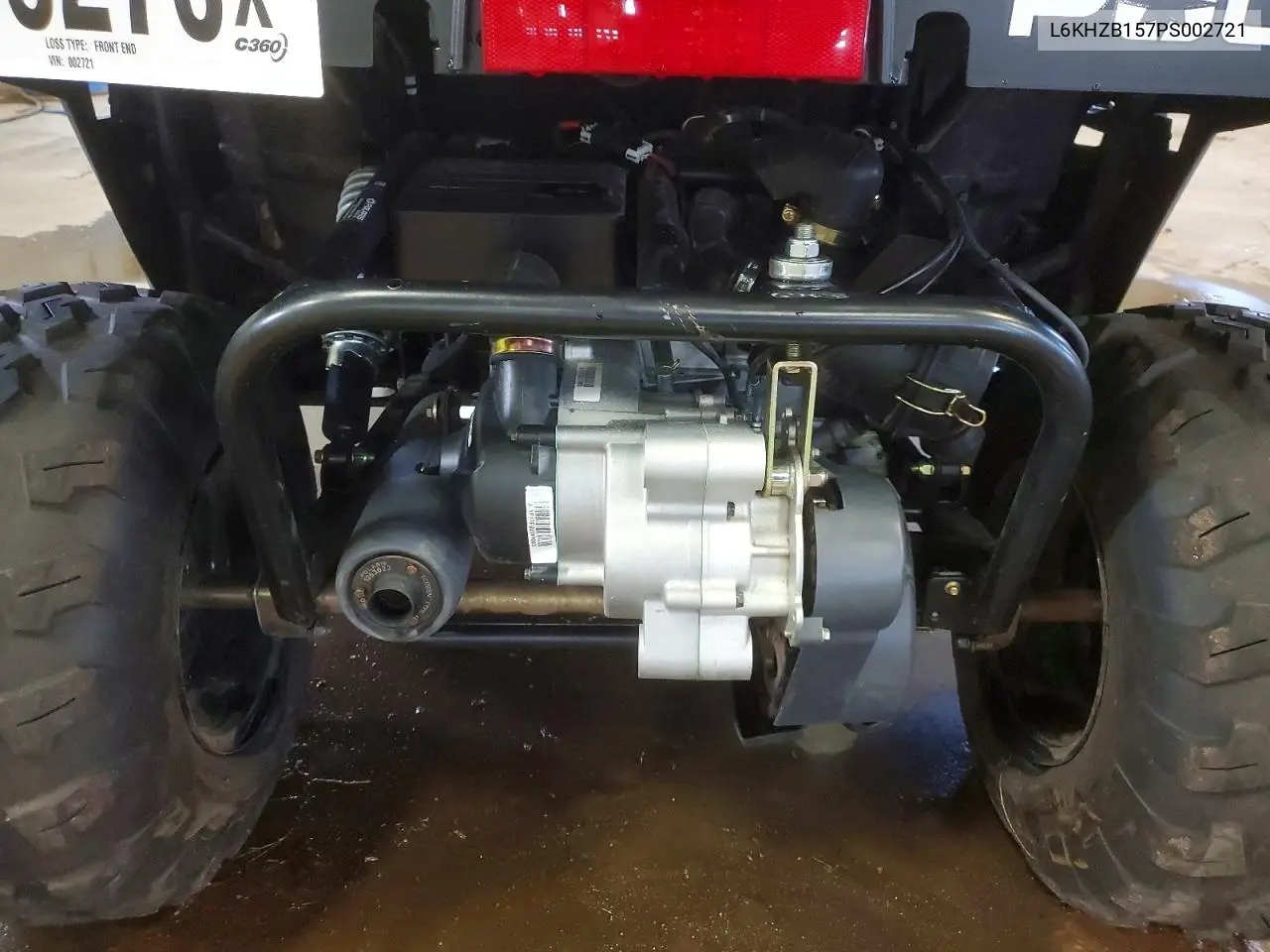 2023 Polaris Ranger 150 Efi Utility Vehicle VIN: L6KHZB157PS002721 Lot: 52186276