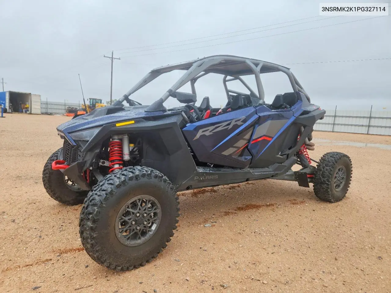 2023 Polaris Rzr Utility Vehicle VIN: 3NSRMK2K1PG327114 Lot: 53582756