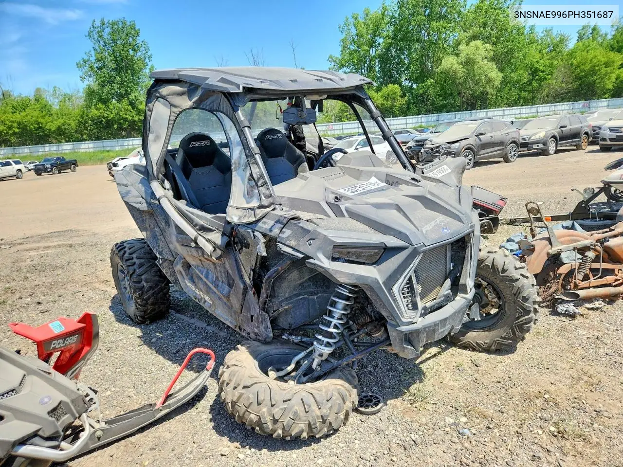 2023 Polaris Rzr Xp 100 Xp 1000 VIN: 3NSNAE996PH351687 Lot: 55731716