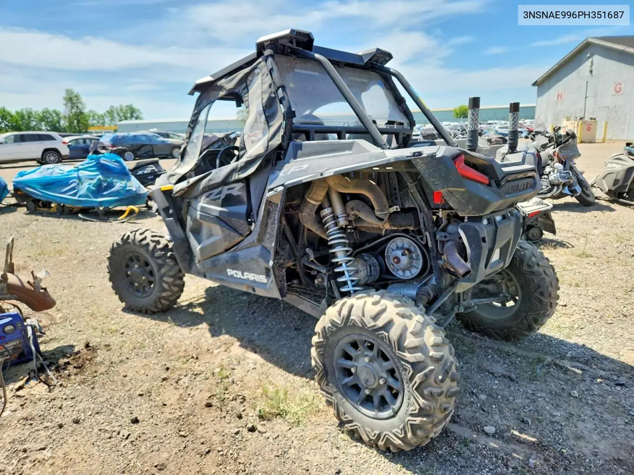 2023 Polaris Rzr Xp 100 Xp 1000 VIN: 3NSNAE996PH351687 Lot: 55731716