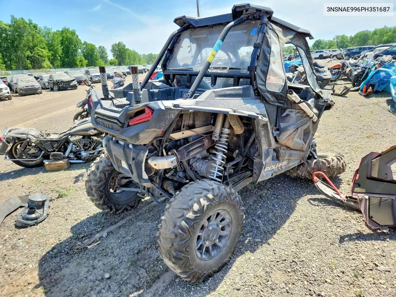 2023 Polaris Rzr Xp 100 Xp 1000 VIN: 3NSNAE996PH351687 Lot: 55731716