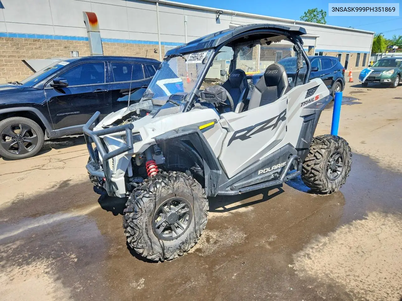 2023 Polaris Rzr Trail S 1000 Ultimate VIN: 3NSASK999PH351869 Lot: 55968436