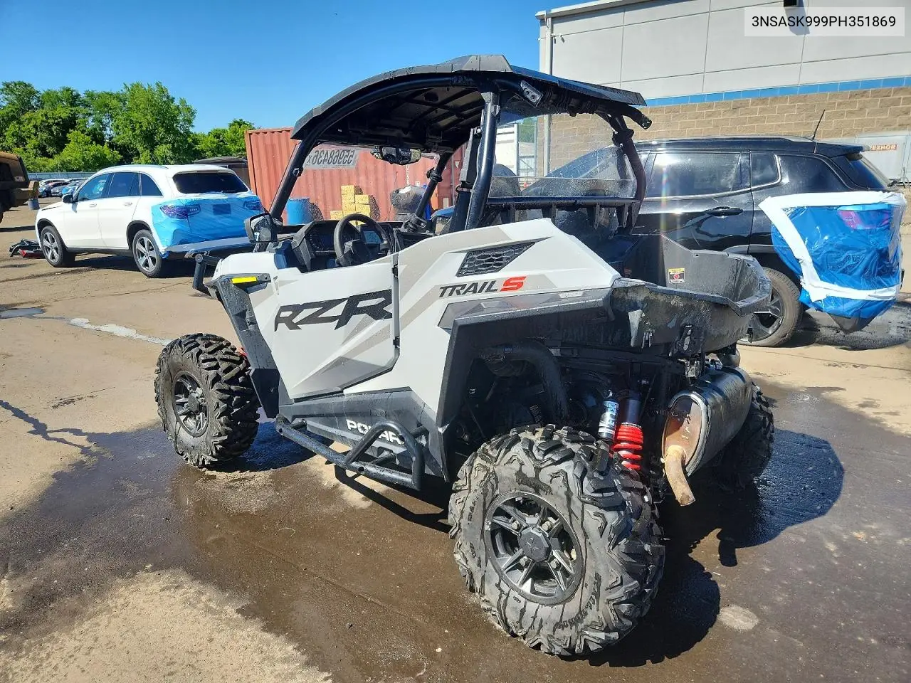 2023 Polaris Rzr Trail S 1000 Ultimate VIN: 3NSASK999PH351869 Lot: 55968436