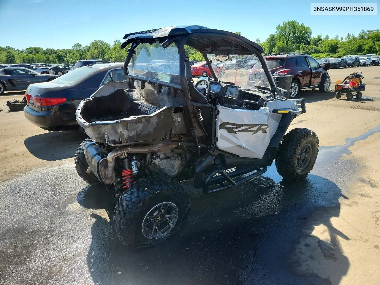 2023 Polaris Rzr Trail S 1000 Ultimate VIN: 3NSASK999PH351869 Lot: 55968436